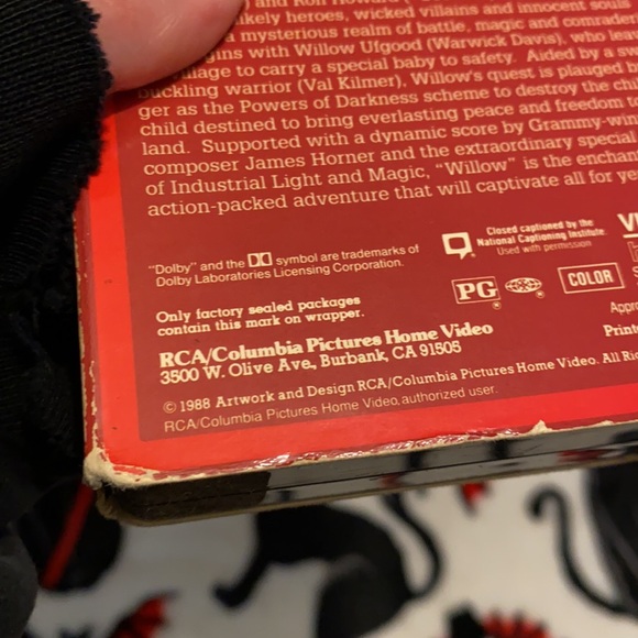 Vintage VHS Willow - Picture 3 of 6